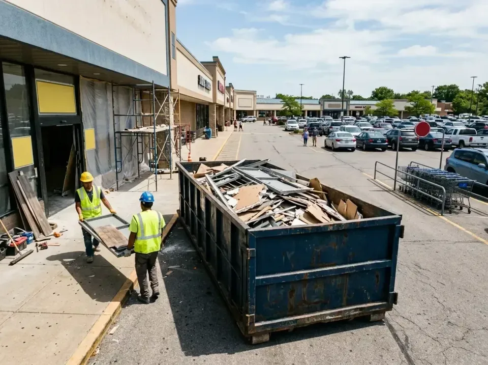 retail-store-renovation-debris-003 — frequently asked questions, Roll-off Dumpster Rentals in Cushing, OK